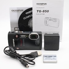 Olympus Stylus Tough TG-850 Black 16.0 MP Digital Camera w/Battery, Charger