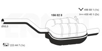 EndschalldäMpfer NachschalldäMpfer Ernst 156028 FüR VW Golf 6 Variant AJ5 Jetta