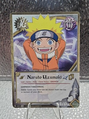 Naruto CCG/TCG - Naruto Uzumaki - Unpredictable Ninja - TP3 - 1st Ed - VHF -