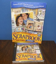 Nova Development ART EXPLOSION Scrapbook Factory Deluxe 2.0 2 CD ROM User Manual