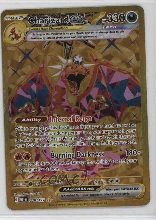Hyper Rare - Charizard ex Pokemon Scarlet & Violet: Obsidian Flames OBF #228