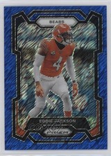 2023 Panini Prizm Blue Shimmer Prizm /25 Eddie Jackson #52 1g8u