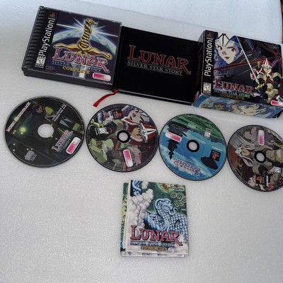 Lunar Silver Star Story komplett PS1 NTSC-U/C USA sehr guter Zustand Art Book Karte Soundtrack USA