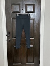 Lands End Women  s Black Leggings Medium