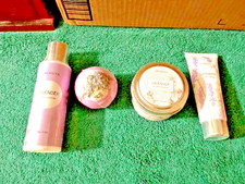Lucotiya Lavender Self Care Set: Body Lotion, Hand Cream, Candle, Bath Bomb