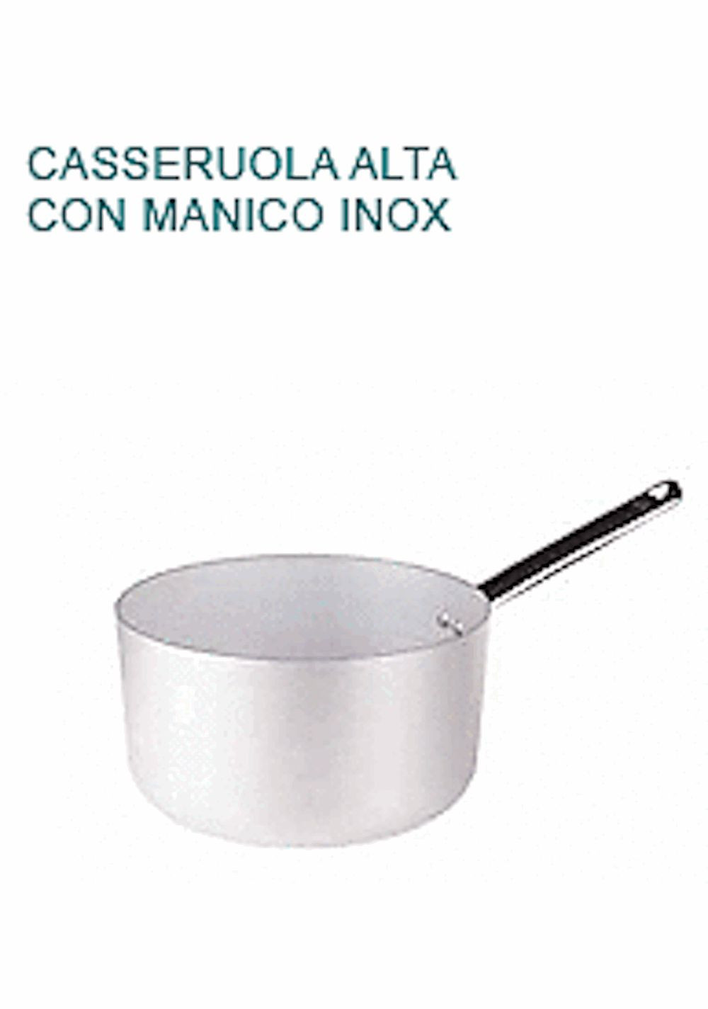 Casseruola Alta Professionale Agnelli Alluminio Ø 32 cm 12,5L