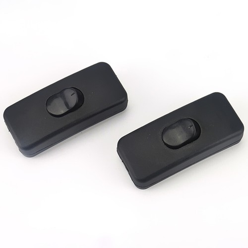 5 x 12V IN-LINE CABLE ON-OFF ROCKER SWITCH BLACK lamp spot light inline caravan - Picture 9 of 10