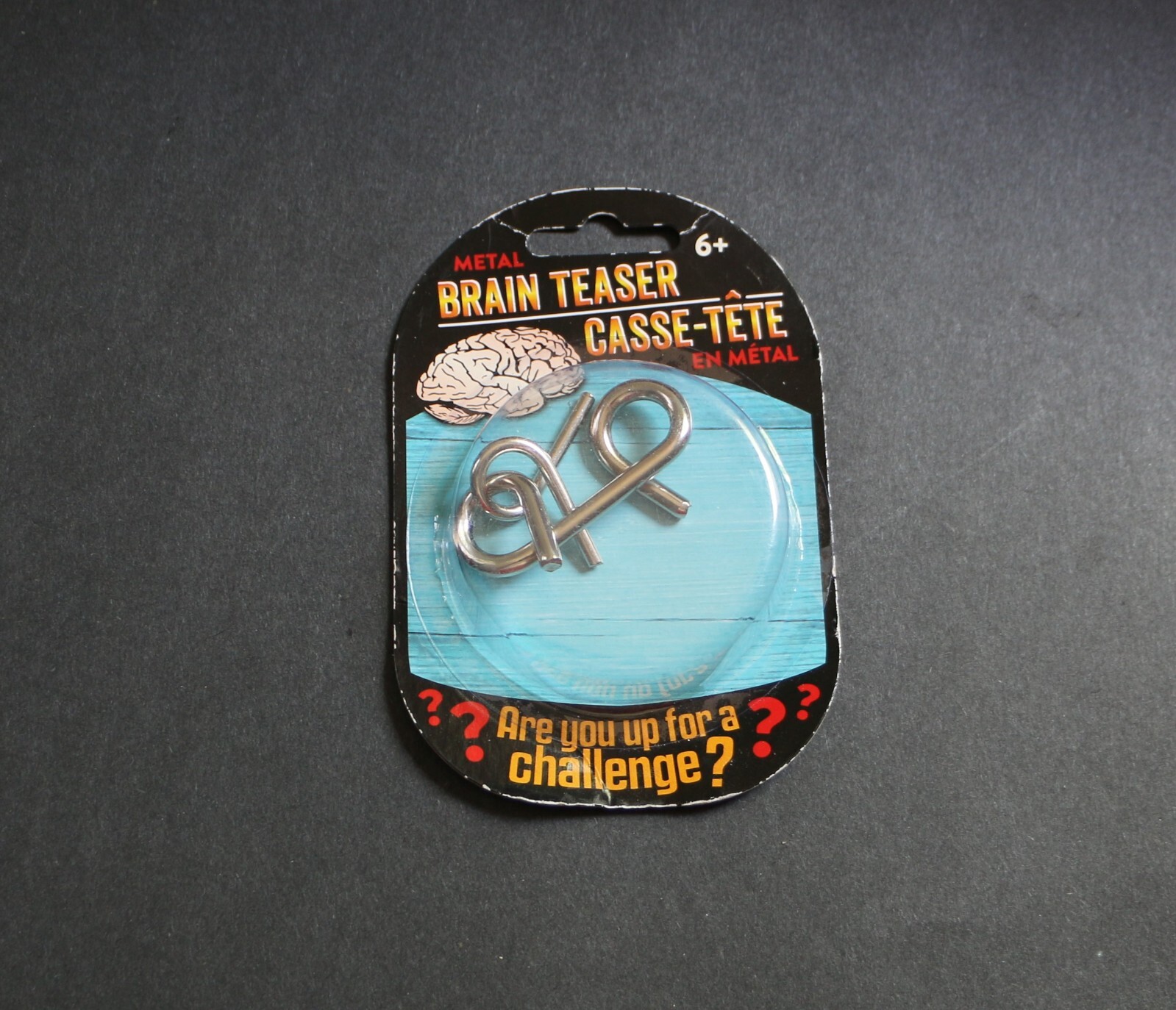 METAL BRAIN TEASER CASSETETE EN METAL Age 6+ Challenge Game NEW eBay