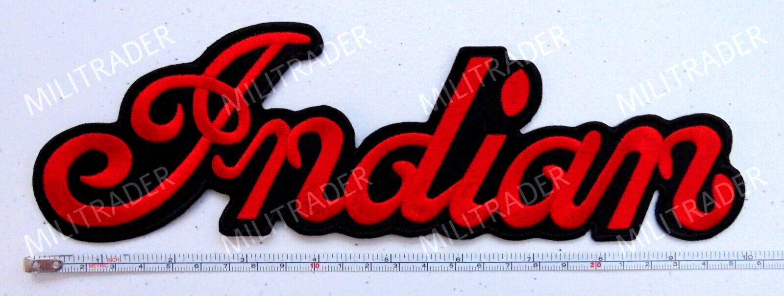 "Dirty White Boy" Motorcycle Vest Patch – 11" X 3" Embroidered Rocker (Iron-On Or Sew-On)