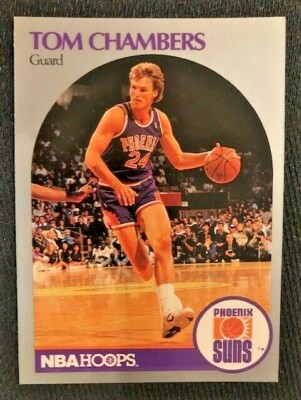 NBA - 1990 NBA Hoops Tom Chambers - Phoenix Suns | eBay