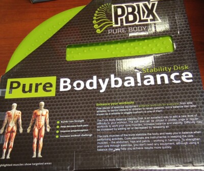 Pblx Pure Balance Disk Green Workout Stability Ball Disk