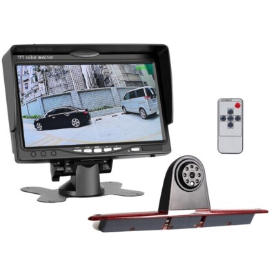 7'' Car Rear View Monitor+IR Backup CCD Camera For Benz Sprinter / VW Crafter Kit