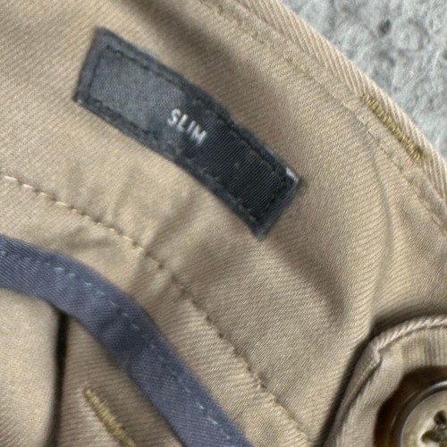 Bonobos Pants Mens 34X30 Wednesday Tan Khakis Slim Stretch Flat Front Pockets - Picture 6 of 10