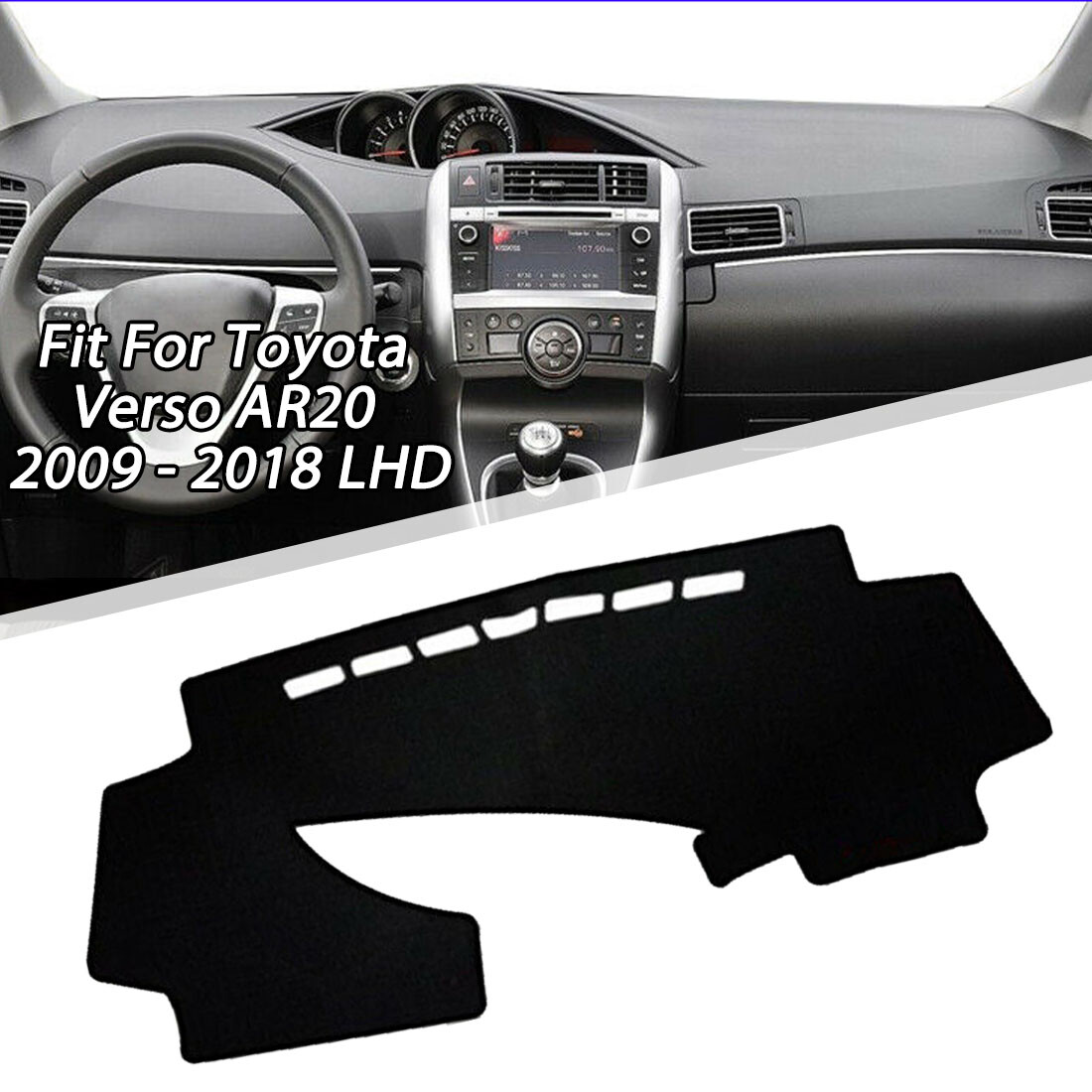 Chrom Türgriff-Abdeckungen Für Toyota Verso AR20 (2009-2018) - Elegante Verchromung, Einfacher Einbau