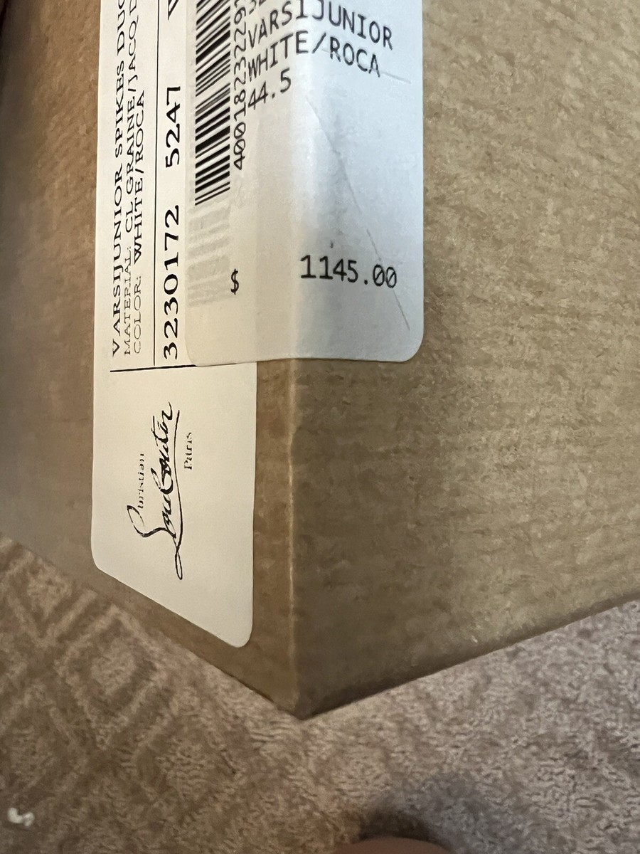 Christian Louboutin New $1,145 Spike Sneakers Shoes Trainers  display picture 2