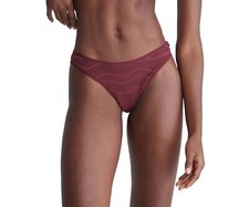Calvin Klein Women's Lace Bikini Underwear Burgandy Size Medium