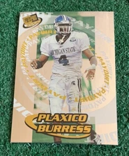 PLAXICO BURRESS - 2000 PRESS PASS - PAYDIRT INSERT - ROOKIE CARD # PD2  STEELERS
