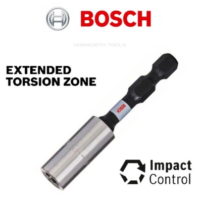 Bosch Bithalter Impact Control Magnet Schraubendreher Bit Einsatz Schrauber Adapter