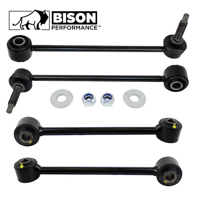 Bison Performance 4pc Front Rear Sway Bar Links Kit For Grand Cherokee Commander