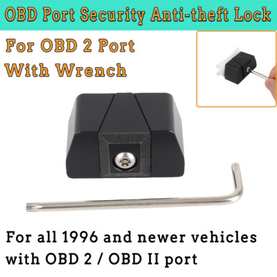 OBD Port Security Anti Theft Block Lock Tab For 1996 And Up Vehicles With OBD II