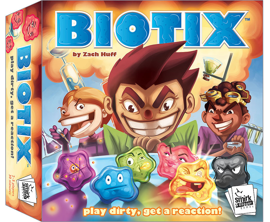 Настольная игра BIOTIX Smirk - Dagger Games SND 0063 Биология микробов