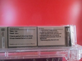 Impossible Mission II (Nintendo NES) **NEW** Sealed! WATA 9.8 A++ *damaged case*