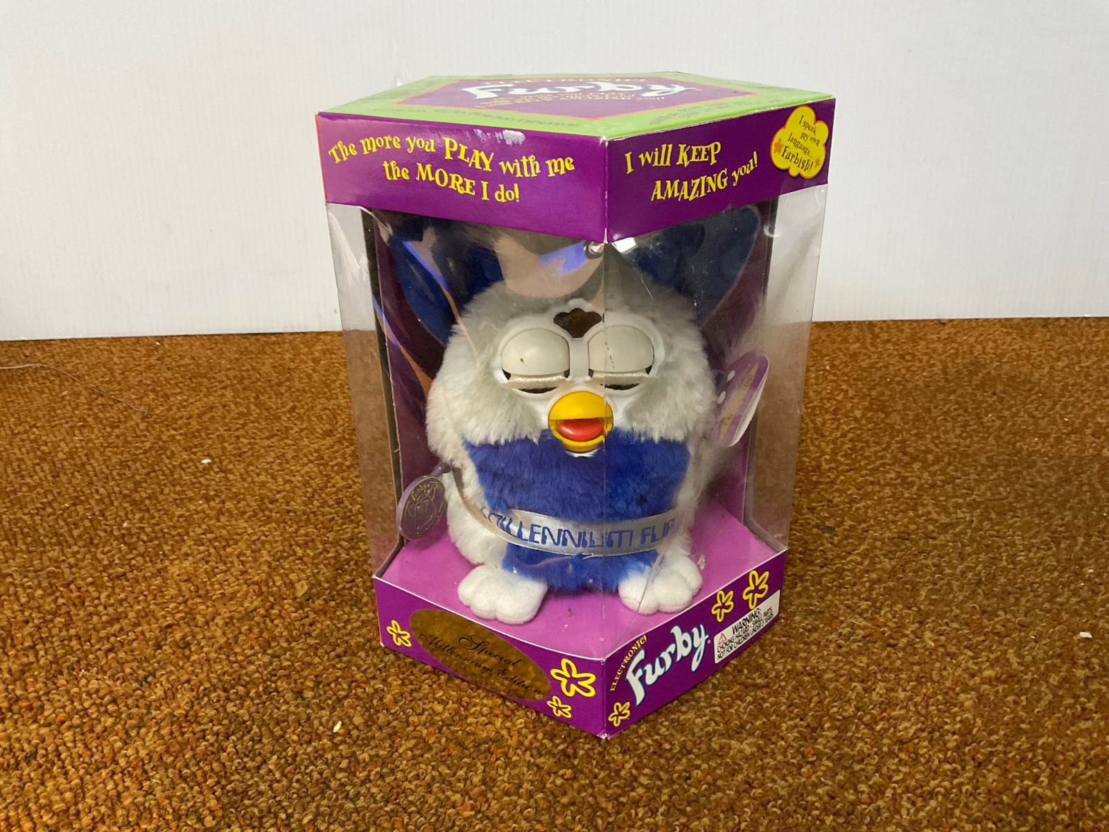 Millennium Furby Tiger Electronics 1999 – Figurine Seule (Bon État)