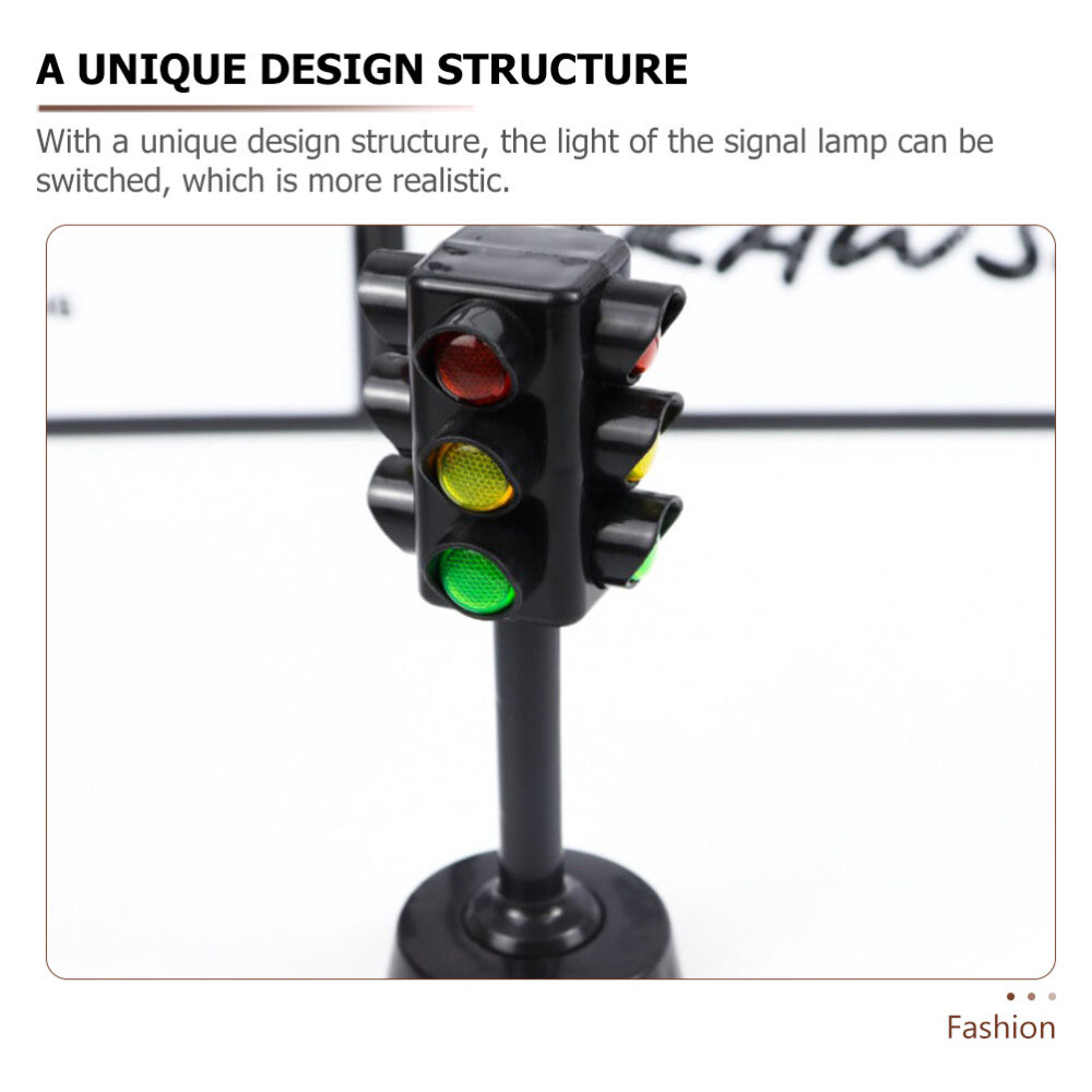 10PCS Traffic Light Decor Stop Light Decor Traffic Light Toy Toy