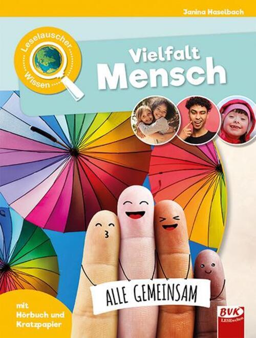 Thumbnail - Leselauscher Wissen: Vielfalt Mensch | Janina Haselbach | Buch | 48 S.
