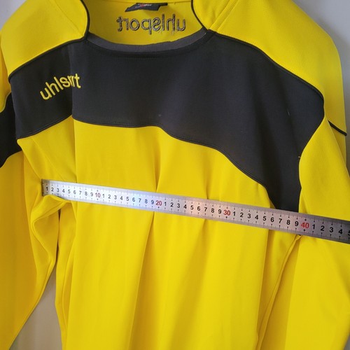 Uhlsport gelbes Sportshirt Trikot Gr. Medium - Bild 5 von 5
