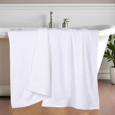 Honeycomb Cotton Medium Weight Towels, for Bathroom, Shower, Spa, Pool, Quick Dr