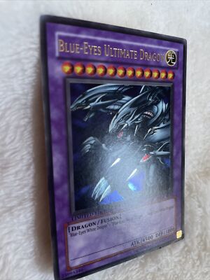 Blue-Eyes Ultimate Dragon JMP-EN005 Yugioh Ultra Rare Holo | eBay