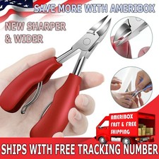 Toenail Clippers for Thick Ingrown Toe Nails Heavy Duty Precision Nail Scissor