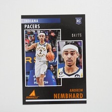 2022-23 Chronicles ANDREW NEMBHARD ROOKIE RC SHORT PRINT /75 Pacers!