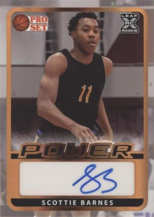 2021-22 Leaf Pro Set Power Scottie Barnes #BA-SB1