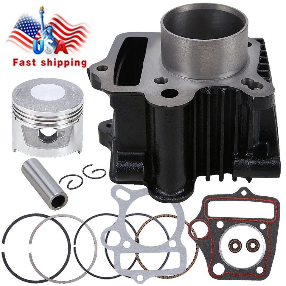 Kit de reconstrucción de extremo superior para Honda CT70 CRF70 ATC70 XR70 TRX70 junta de pistón de cilindro Foto 2 de 4