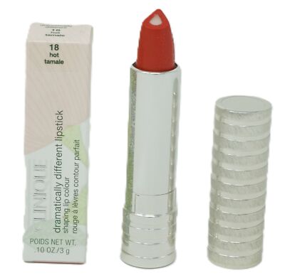 Clinique dramatically different lipstick shaping lip colour 18 hot tamale 3g