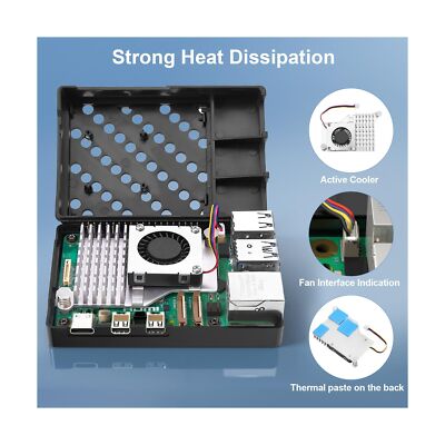 RasTech for Raspberry Pi 5 8GB Starter Kit with Pi 5 8GB Board