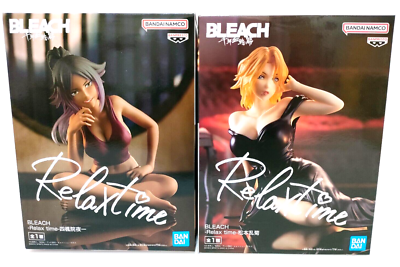 Bleach Yoruichi Rangiku Matsumoto Figure Set of 2 BANDAI Relax