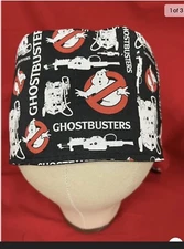 Men/Women Surgical Scrub Cap Lined Ghost Very Cool 100% Cotton