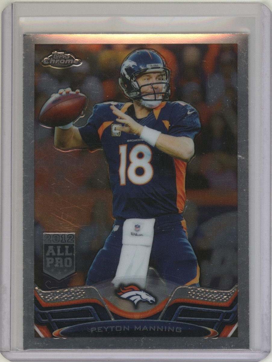 2013 Topps Chrome #1 Peyton Manning