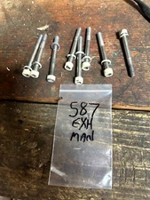 Seadoo 717 720 657 587 Exhaust Manifold Bolts Bolt Set of 8 Allen XP GTX HX SPX 