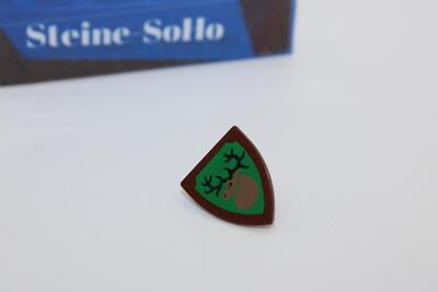 Lego (c) 1x Schild - Ritter - 3846p48 - Castle Classic - Forestmen - alt