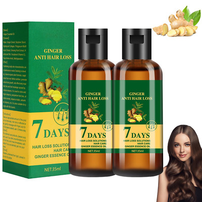 2Pcs Lidoria Ginger anti Hair Loss 7 Days,Lidoria Ginger anti Hair Loss,Ginger O