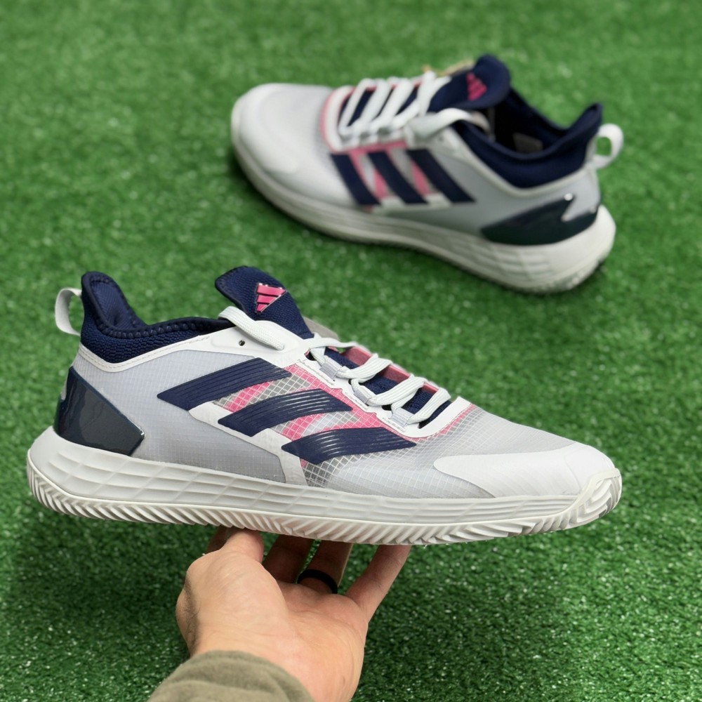 Adidas Adizero Ubersonic 4.1 Clay Low Mens Tennis Shoes Blue IH0127 NEW Multi Sz