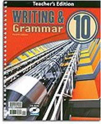 Writing Grammar 10 Teacher Ed - Paperback - GOOD