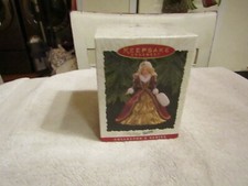 Hallmark Holiday Barbie Christmas Keepsake Ornament NIB 1996