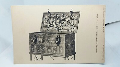 The Tresor Box of Sir Thomas Bodley Bodleian Library Vintage Postkarte 