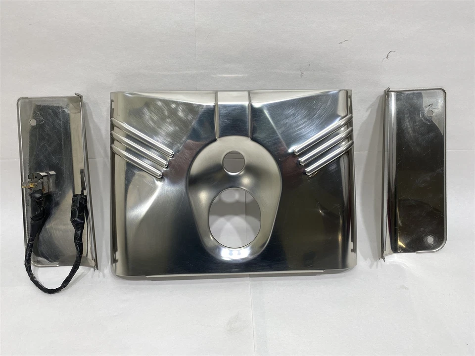 2007 Harley-Davidson FLSTC Softail tampa de garfo latas de farol 67814-86 - Imagem 2 de 4