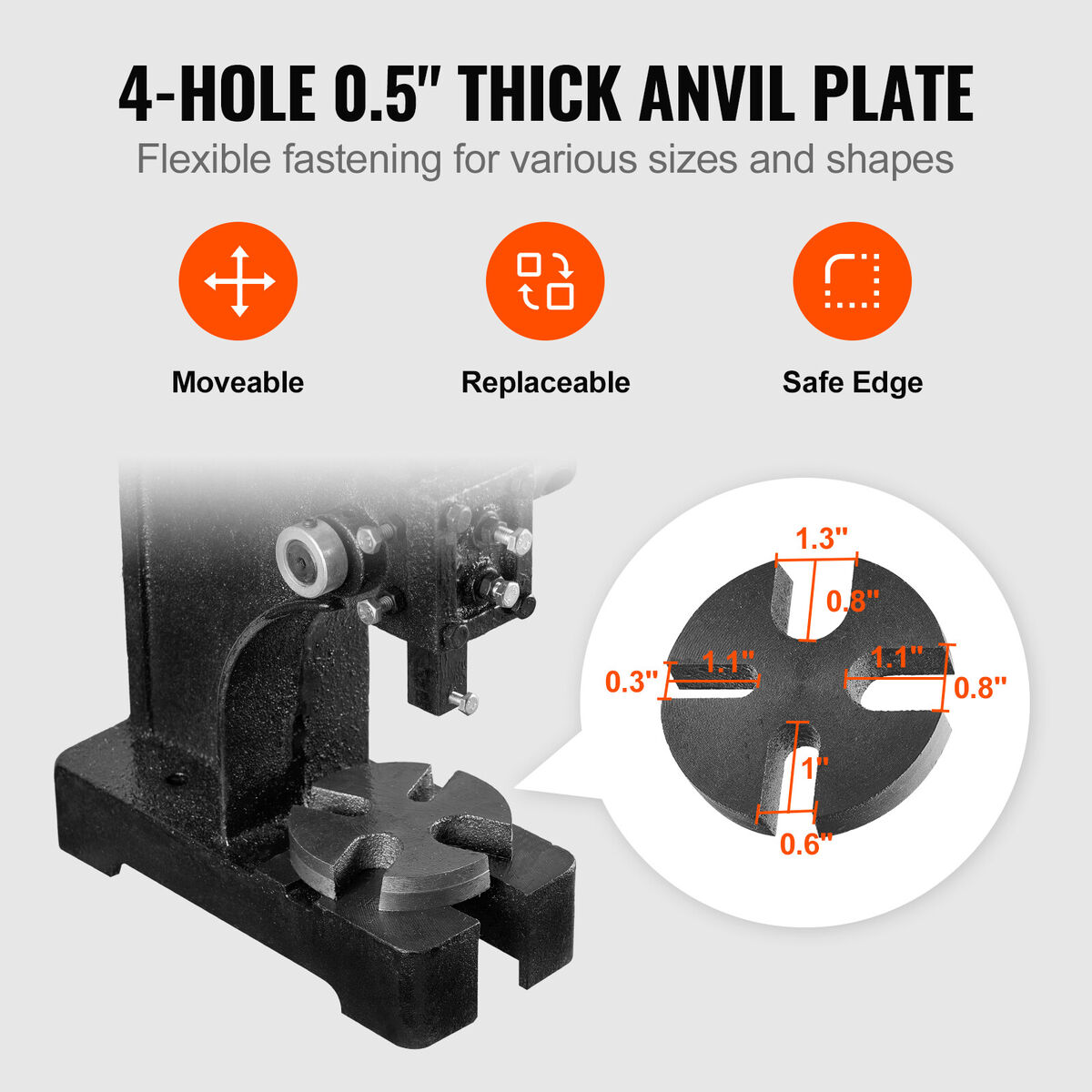 Arbor Press 1 Ton Manual Desktop Press Lever Mountable Arbor Press 1 Ton Manual Desktop Press Lever Mountable
